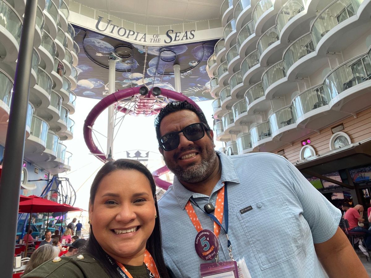 Nathy y Roberto en Cruceros con visa